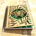 Agenda coperti lemn - Fluture