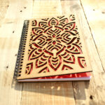 Agenda coperti lemn - Mandala