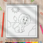 Coloreaza animale salbatice