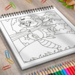 Animale salbatice de colorat