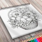 Carte de colorat de Paste