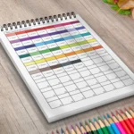 Tabele organizare culori