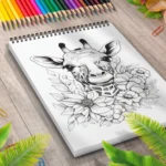 Carte de Colorat pentru Adulti - Animale Antistres