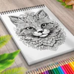 Carte de Colorat cu animale