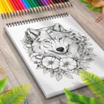 Carte de Colorat cu animale