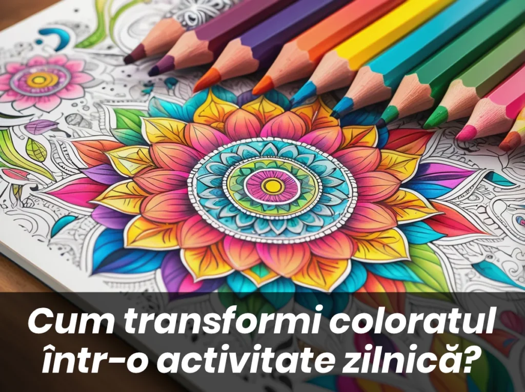 Colorat pentru adulti - relaxare antistres
