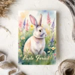 Felicitare Paste Iepuras