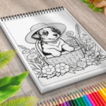 Carte de Colorat catei