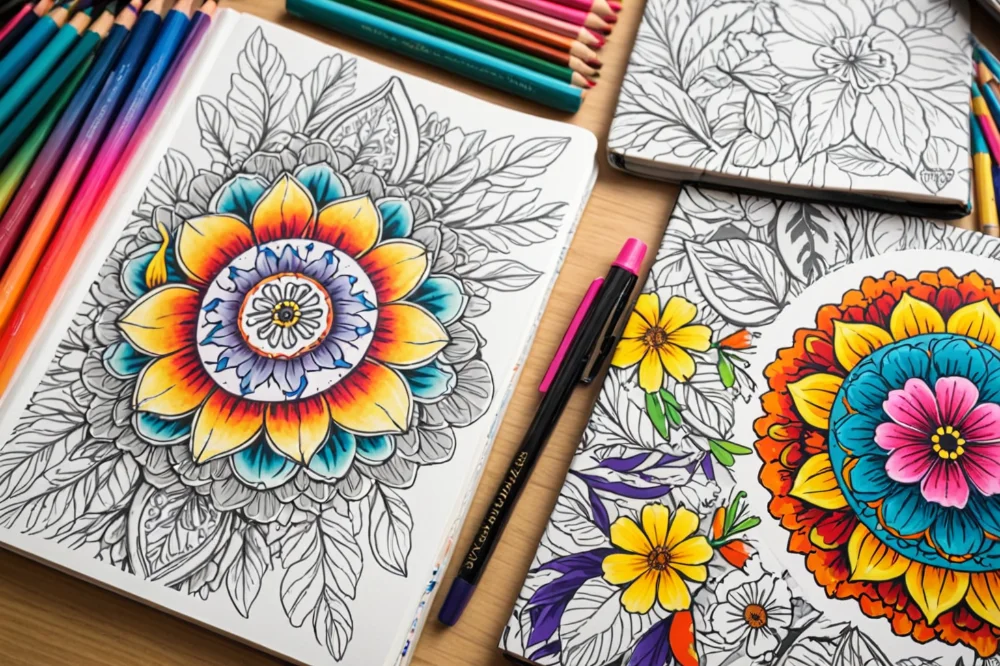 mindfulness - colorat pentru adulti