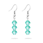 Cercei pandantiv cristal Preciosa caribbean sea