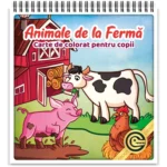 Animale de la Ferma - Carte de colorat pentru copii