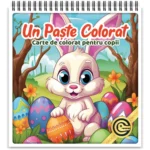 Un Paste Colorat - Carte de colorat pentru copii