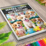 Marea Carte de Colorat cu Catelusi