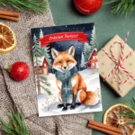 Felicitare Craciun cu Vulpe