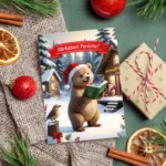 Felicitare Craciun cu Urs