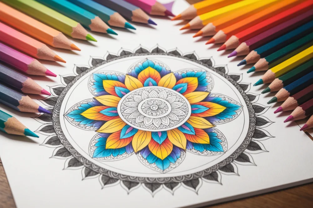 10 minute de colorat pentru adulti